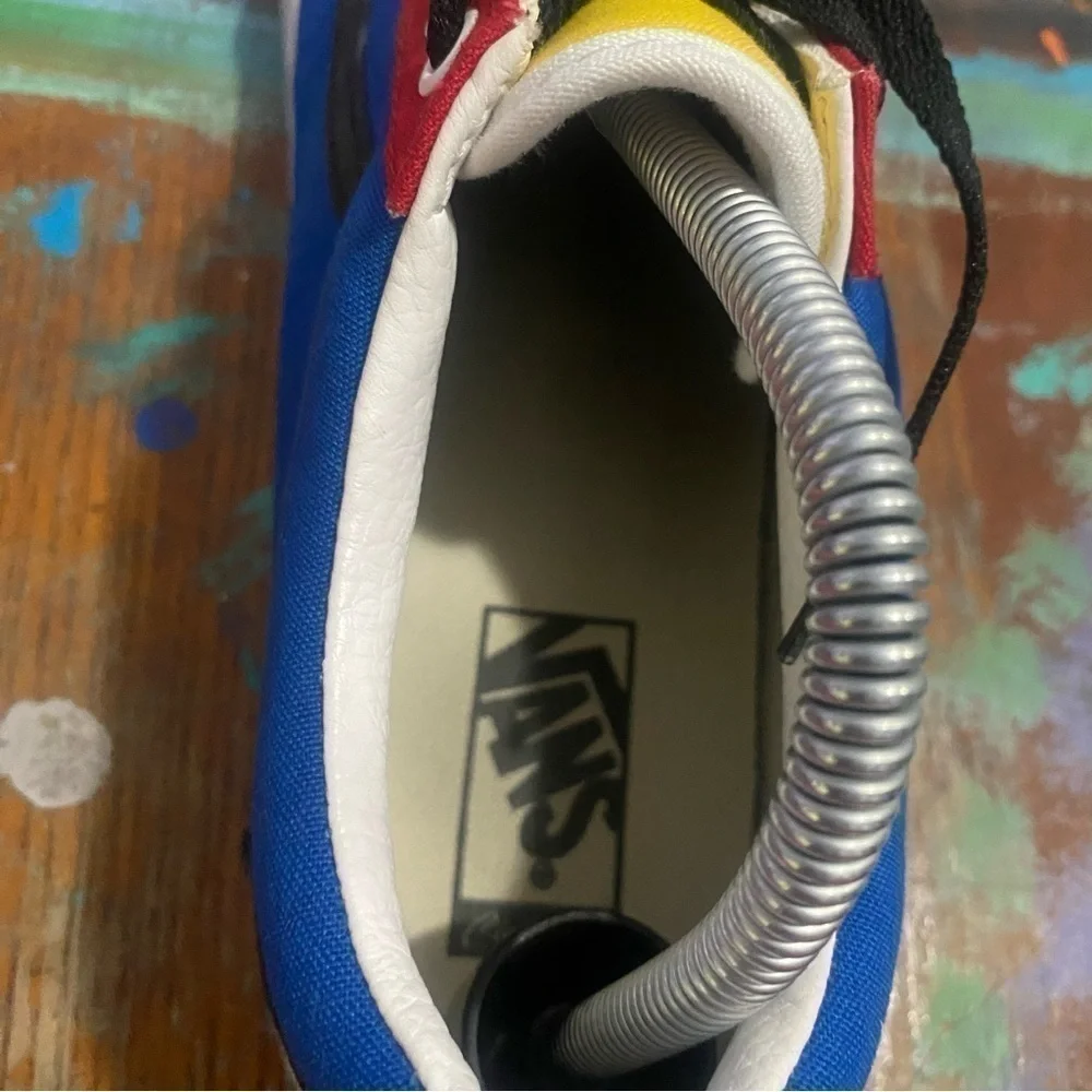 VANS OFF THE WALL SKATEBOARD SHOES OLD SKOOL NEON BLOCKED MENS 10